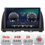 Navigatie CX-5 2012-2015 C-212 Android Octa Core Ecran 2K QLED GPS 4G 4+32GB 360 KIT-212+EDT-E410-2K CarStore Technology