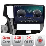 Navigatie Mitsubishi Oultander 2020- C-1230-20 Android Octa Core Ecran 2K QLED GPS 4G 4+32GB 360 kit-1230-20+EDT-E410-2K CarStore Technology