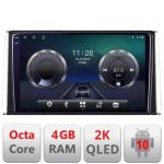 Navigatie Toyota Auris 2017- C-auris Android Octa Core Ecran 2K QLED GPS 4G 4+32GB 360 KIT-AURIS+EDT-E410-2K CarStore Technology