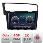 Navigatie VW Golf 7 C-491 Android Octa Core Ecran 2K QLED GPS 4G 4+32GB 360 KIT-491+EDT-E410-2K CarStore Technology