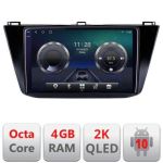 Navigatie VW Tiguan 2016- C-5883 Android Octa Core Ecran 2K QLED GPS 4G 4+32GB 360 KIT-5883+EDT-E410-2K CarStore Technology