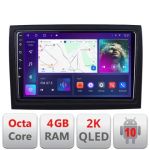 Navigatie Fiat ducato 2006- C-ducato Android Octa Core Ecran 2K QLED GPS 4G 4+32GB 360 KIT-ducato+EDT-E409-2K CarStore Technology
