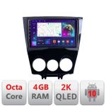 Navigatie Mazda RX8 2003-2008 Android Octa Core Ecran 2K QLED GPS 4G 4+32GB 360 kit-rx8-03+EDT-E409-2K CarStore Technology