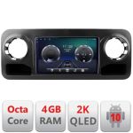 Navigatie Mercedes Sprinter 2018- Android Octa Core Ecran 2K QLED GPS 4G 4+32GB 360 KIT-sprinter+EDT-E410-2K CarStore Technology