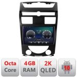 Navigatie Ssang Yong Rexton 2006-2013 C- rexton07 Android Octa Core Ecran 2K QLED GPS 4G 4+32GB 360 kit-rexton07+EDT-E410-2K CarStore Technology