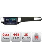 Navigatie VW Golf Sportsvan 2016-2021 C-sportsvan Android Octa Core Ecran 2K QLED GPS 4G 4+32GB 360 kit-sportsvan+EDT-E410-2K CarStore Technology