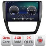 Navigatie VW Jetta 2011-2018 C-JETTA-15 Android Octa Core Ecran 2K QLED GPS 4G 4+32GB 360 KIT-JETTA-15+EDT-E410-2K CarStore Technology