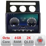 Navigatie VW Touran 2003-2009 clima automata C-touran2 Android Octa Core Ecran 2K QLED GPS 4G 4+32GB 360 kit-touran2+EDT-E410-2K CarStore Technology
