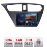 Navigatie Honda Civic 2012-2016 B-CIVIC Android Ecran QLED octa core 4+64 carplay android auto KIT-civic+EDT-E309V3+ctsho006.2+ctmultilead.2+cab- CarStore Technology