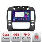 Navigatie Nissan Navara Pathfinder 2005-2010 B-NAV5 Android Ecran QLED octa core 4+64 carplay android auto KIT-nav5+EDT-E309V3 CarStore Technology