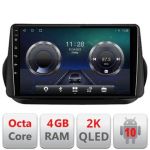 Navigatie Peugeot Bipper, Citroen Nemo, Fiat Qubo 2008-2017 Android ecran Qled 2K Octa core 4+32 Kit-bipper+EDT-E410-2K CarStore Technology