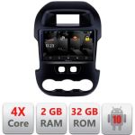 Navigatie Ford Ranger 2011-2015 Android Ecran 720P Quad Core 2+32 carplay android auto CarStore Technology