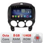 Navigatie Mazda 2 2007-2013 Android radio gps internet Octa Core 8+128 LTE Kit-mazda2+EDT-E609 CarStore Technology