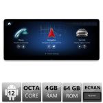 Navigatie Mercedes C W204 NTG4 2007-2011 ecran de 10.25 Android gps 4G 4+64 1920x720 CarStore Technology