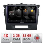 Navigatie Suzuki Grand Vitara 2016- 5230-2265 Android Ecran 720P Quad Core 2+32 carplay android auto CarStore Technology
