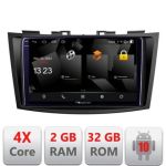 Navigatie Suzuki Swift 2010-2017 5230-179 Android Ecran 720P Quad Core 2+32 carplay android auto CarStore Technology
