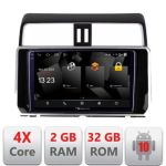 Navigatie Toyota Prado J150 2018- 5230-1065 Android Ecran 720P Quad Core 2+32 carplay android auto CarStore Technology
