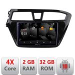 Navigatie HHyundai i20 2015-2018 5230-517 Android Ecran 720P Quad Core 2+32 carplay android auto CarStore Technology
