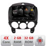 Navigatie Mazda 2 2007-2013 Android radio gps internet quad core 2+32 carplay android auto CarStore Technology