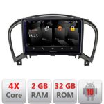 Navigatie Nissan Juke 2010-2015 5230-JUKE Android Ecran 720P Quad Core 2+32 carplay android auto CarStore Technology