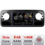 Navigatie Mercedes Sprinter 2018- Android Octa Core Qualcomm 2K Qled 8+128 DTS DSP 360 4G Optical CarStore Technology