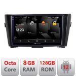 Navigatie Nissan Qashqai 5960Pro-353 Android Octa Core Qualcomm 2K Qled 8+128 DTS DSP 360 4G Optical CarStore Technology