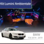 Lumini ambientale BMW Seria 3 (F30) 2014-2019 dedicat set complet control telefon sau sistem original CarStore Technology