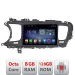 Navigatie Kia Optima 2014-2015 Android radio gps internet Octa Core 8+128 LTE Kit-091-v2+EDT-E609 CarStore Technology