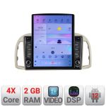 Navigatie Nissan Micra 2002-2010 Android radio gps internet quad core 2+32 ecran vertical 9.7" KIT-micra2003+EDT-E708 CarStore Technology