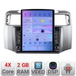Navigatie Toyota 4runner 2009-2019 Android radio gps internet quad core 2+32 ecran vertical 9.7" KIT-4runner+EDT-E708 CarStore Technology
