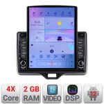 Navigatie Toyota Yaris 2020- Android radio gps internet quad core 2+32 ecran vertical 9.7" kit-yaris2020+EDT-E708 CarStore Technology