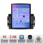 Navigatie CHRYSLER Jeep Manual K-202 ecran tip TESLA 9.7" cu Android Radio Bluetooth Internet GPS WIFI 2+32 DSP Quad C v2 CarStore Technology