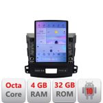 Navigatie Mitsubishi Outlander 2010 G-056 ecran tip TESLA 9.7" cu Android Radio Bluetooth Internet GPS WIFI 4+32GB DSP v2 CarStore Technology
