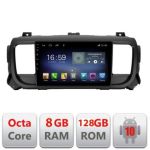 Navigatie Citroen Jumpy Toyota Proace Peugeot Traveller F-jumpy16 Octa Core cu Android Radio Bluetooth Internet GPS WI v1 CarStore Technology