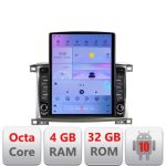 Navigatie Toyota Land Cruiser L100 2002-2008 G-l100 ecran tip TESLA 9.7" cu Android Radio Bluetooth Internet GPS WIFI v1 CarStore Technology