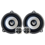 Kit Difuzoare pe 2 căi BMW 4” (100 mm) cu filtru și cabluri plug & play 60W RMS/120W MAX 4Ohm Phoenix Gold ZDSB100CS v1 CarStore Technology