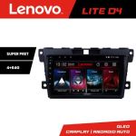 Navigatie Mazda CX-7 2009 Lenovo Kit-097 4+64 GB Android Waze USB Navigatie Internet Youtube Radio CarStore Technology