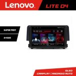 Navigatie Honda Civic 2016-2020 4+64 GB Android Waze USB Navigatie Internet Youtube Radio Lenovo CarStore Technology