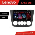 Navigatie BMW Seria 1 E87 2007-2011 clima manuala Lenovo Kit-bmw117-manual 8 core 6+128 GB Android Waze USB Navigatie Internet Youtub CarStore Technology