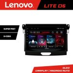Navigatie Ford Ranger Lenovo Kit-574 8 core 6+128 GB Android Waze USB Navigatie Internet Youtube Radio CarStore Technology