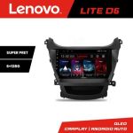 Navigatie Hyundai Elantra 2013-2015 Lenovo Kit-359 8 core 6+128 GB Android Waze USB Navigatie Internet Youtube Radio CarStore Technology