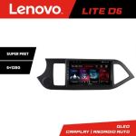 Navigatie Kia Picanto 2011-2015 Lenovo Kit-217 8 core 6+128 GB Android Waze USB Navigatie Internet Youtube Radio CarStore Technology