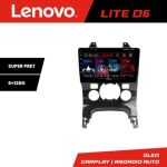 Navigatie Peugeot 3008 Quad Core Lenovo Kit-323 8 core 6+128 GB Android Waze USB Navigatie Internet Youtube Radio CarStore Technology