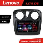Navigatie Dacia Sandero Logan Lodgy 2012-2020 Lenovo Kit-sandero 8 core 6+128 GB Android Waze USB Navigatie Internet Youtube Radio CarStore Technology