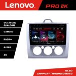 Navigatie Ford Focus 2 Manual Lenovo Kit-140-manual 8 core QLED 2K 4+64 360 Android Waze USB Navigatie Internet Youtube Radio CarStore Technology