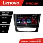 Navigatie Mercedes W211 W219 Lenovo Kit-090 8 core QLED 2K 4+64 360 Android Waze USB Navigatie Internet Youtube Radio CarStore Technology