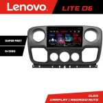 Navigatie Opel Movano, Renault Master 2010-2021 Android radio gps internet 8 core 6+128GB 4-Core Lenovo v2 CarStore Technology