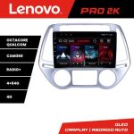Navigatie Hyundai I20 2011-2014 manual si automat Android radio gps internet 8 core QLED 2K 4+64 360 Lenovo CarStore Technology