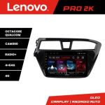 Navigatie Hyundai i20 2015-2018 Lenovo Kit-517 8 core QLED 2K 4+64 360 Android Waze USB Navigatie Internet Youtube Radio CarStore Technology