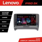 Navigatie Audi TT 2004-2011  Lenovo Kit-078 8 core QLED 2K 8+256 360 Android Waze USB Navigatie Internet Youtube Radio CarStore Technology